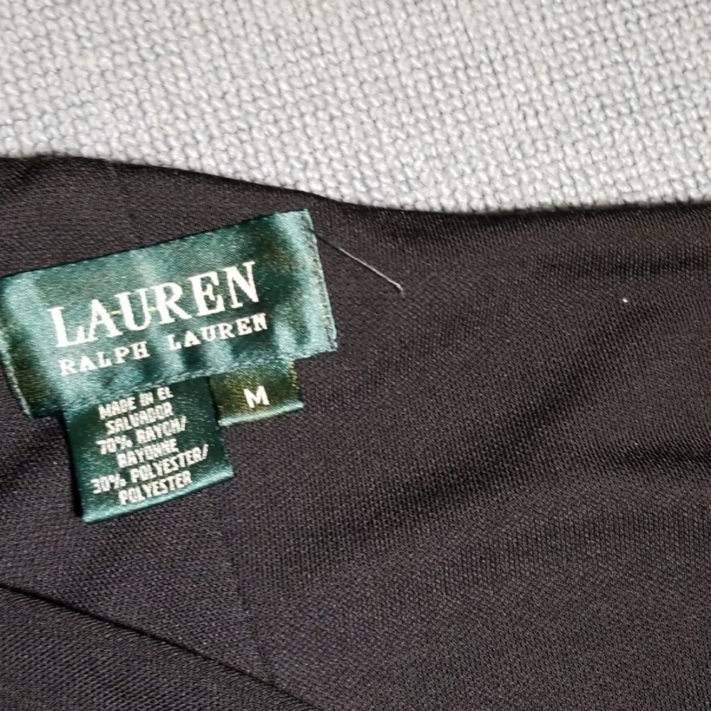 Ralph Lauren one shoulder evening dress